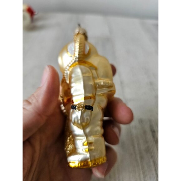 Patricia breen Gold astronaut diver ornament vintage Xmas tree - Picture 5 of 10